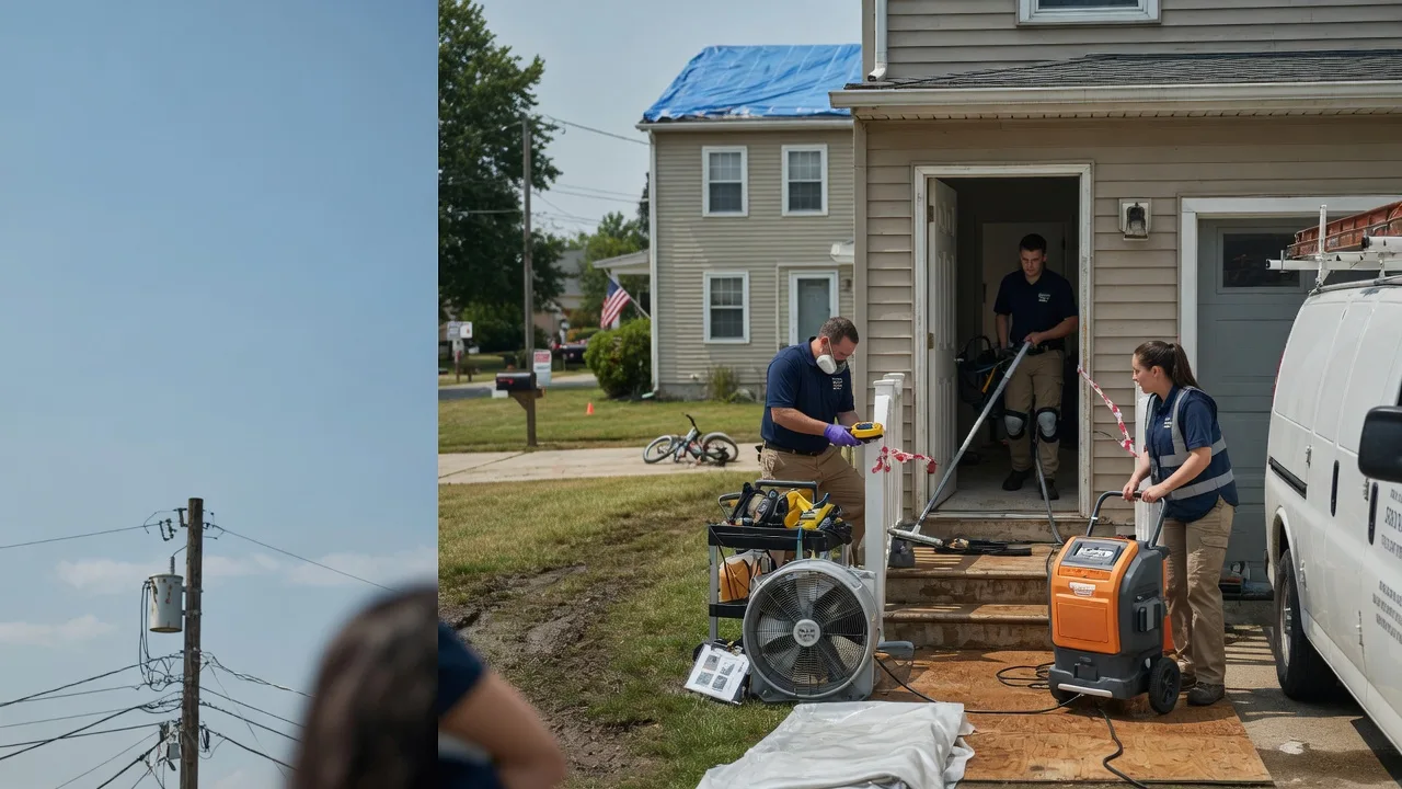 Water Damage Repair in Brooksville, KY near me